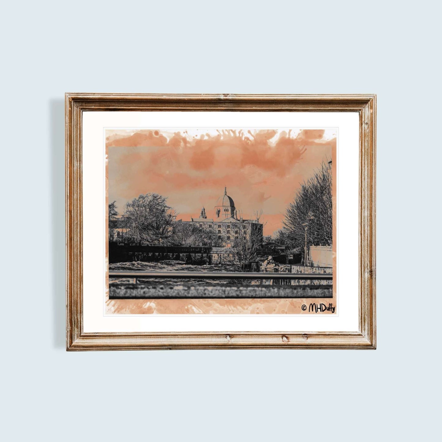 Galway Cathedral Tea Stained